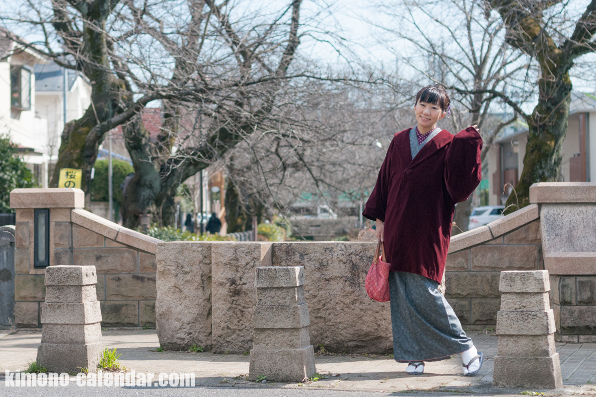 正絹 袷 半幅帯