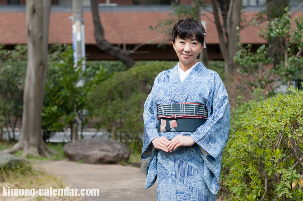 正絹 名古屋帯 袷