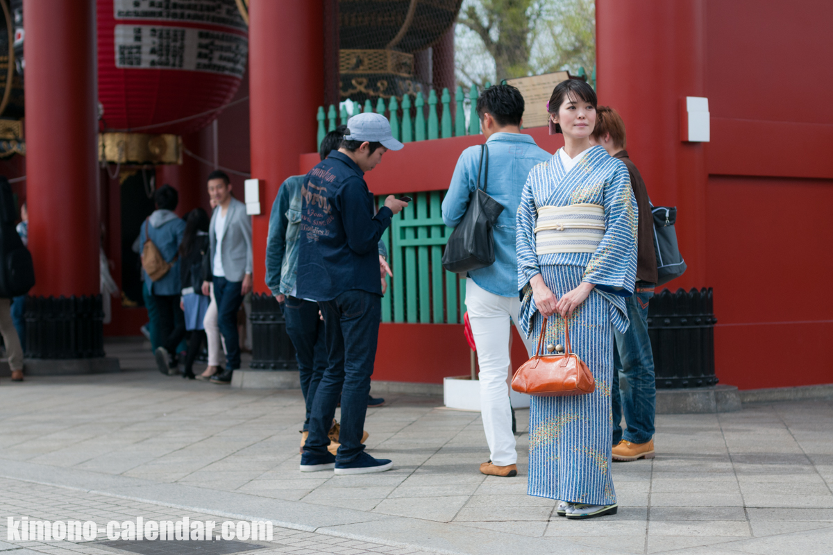 2016年4月9日@浅草観音うら一葉桜まつり