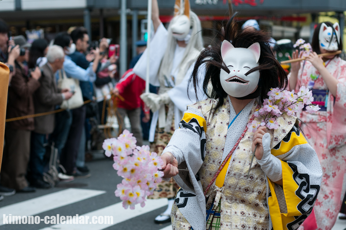 2016年4月9日@浅草観音うら一葉桜まつり