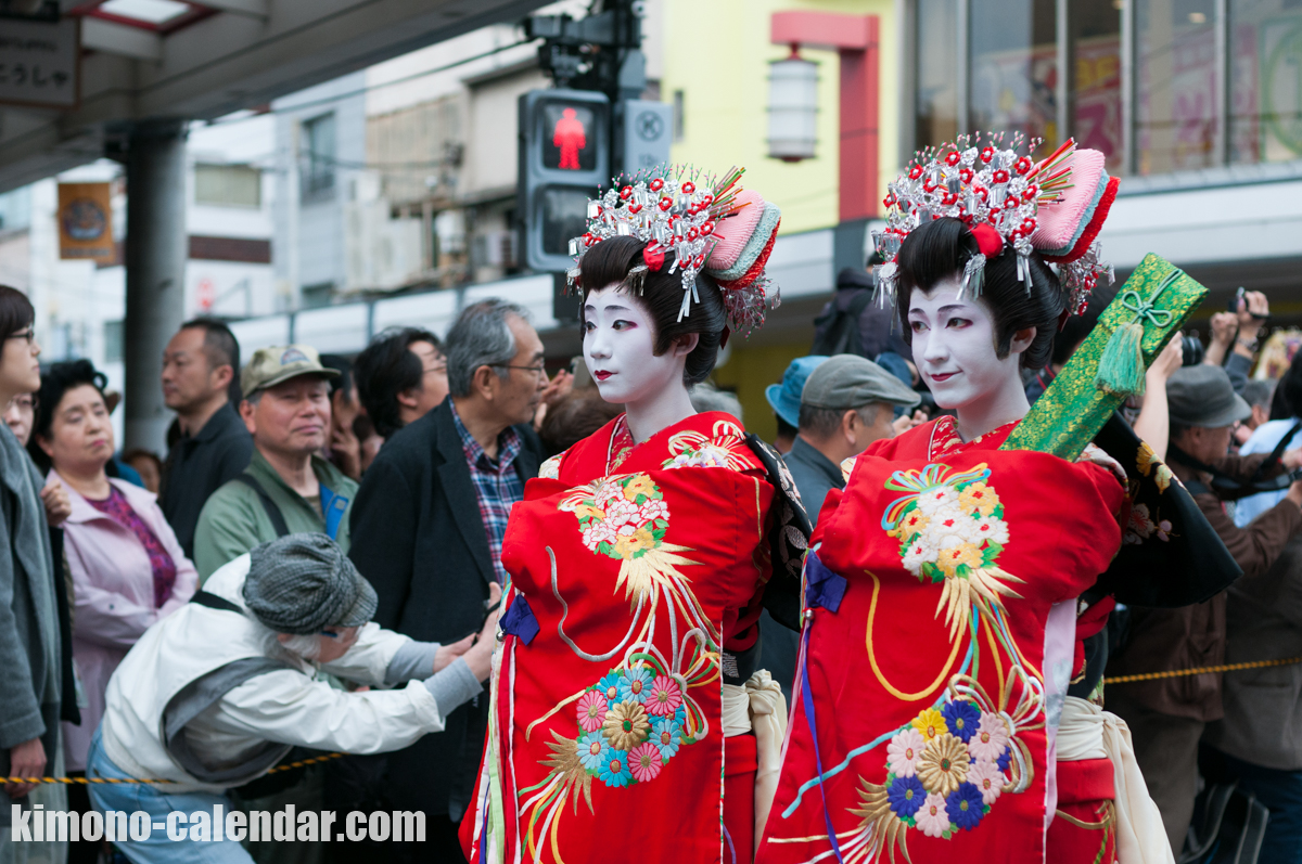 2016年4月9日@浅草観音うら一葉桜まつり