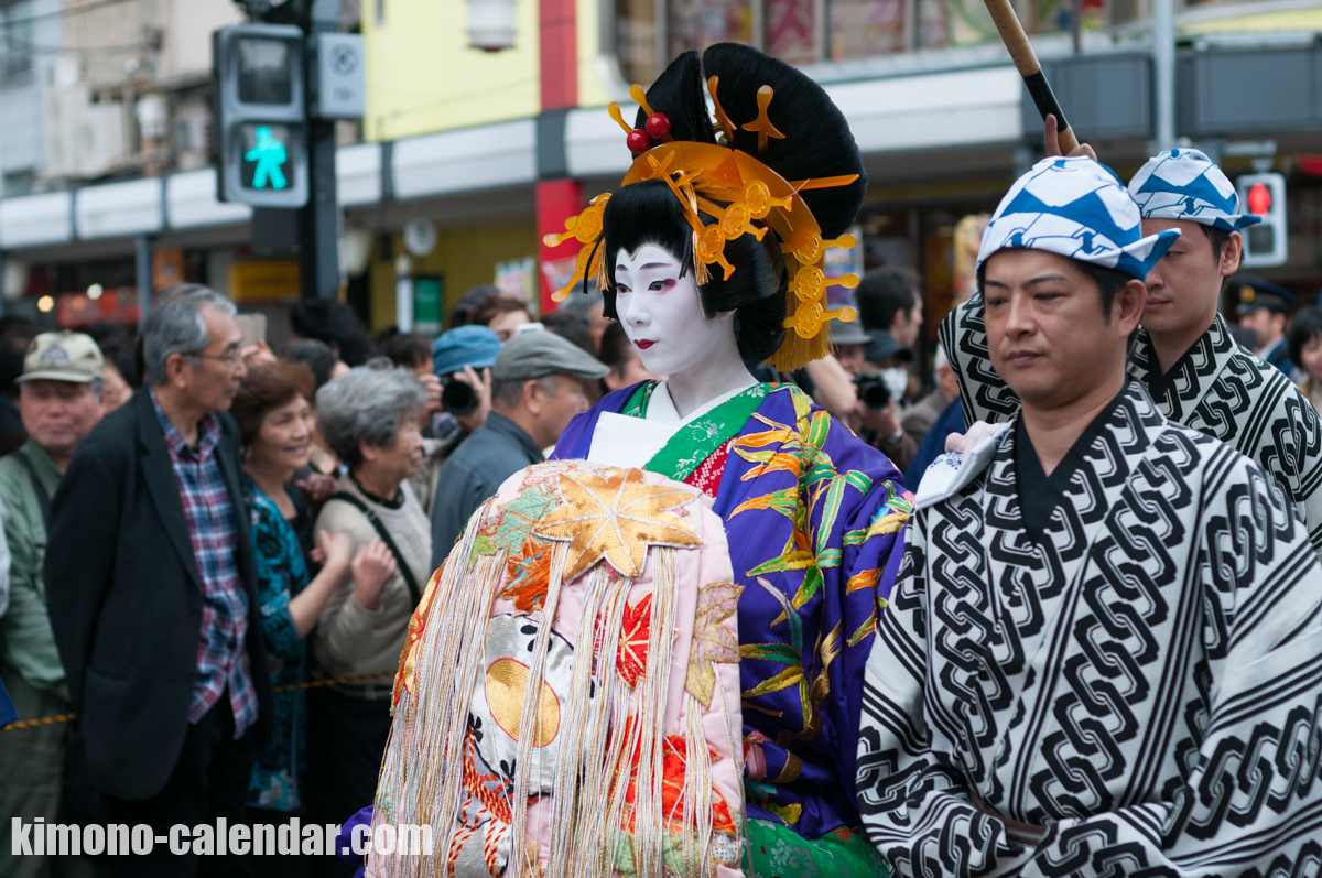 2016年4月9日@浅草観音うら一葉桜まつり