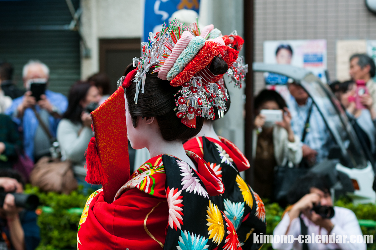 2016年4月9日@浅草観音うら一葉桜まつり