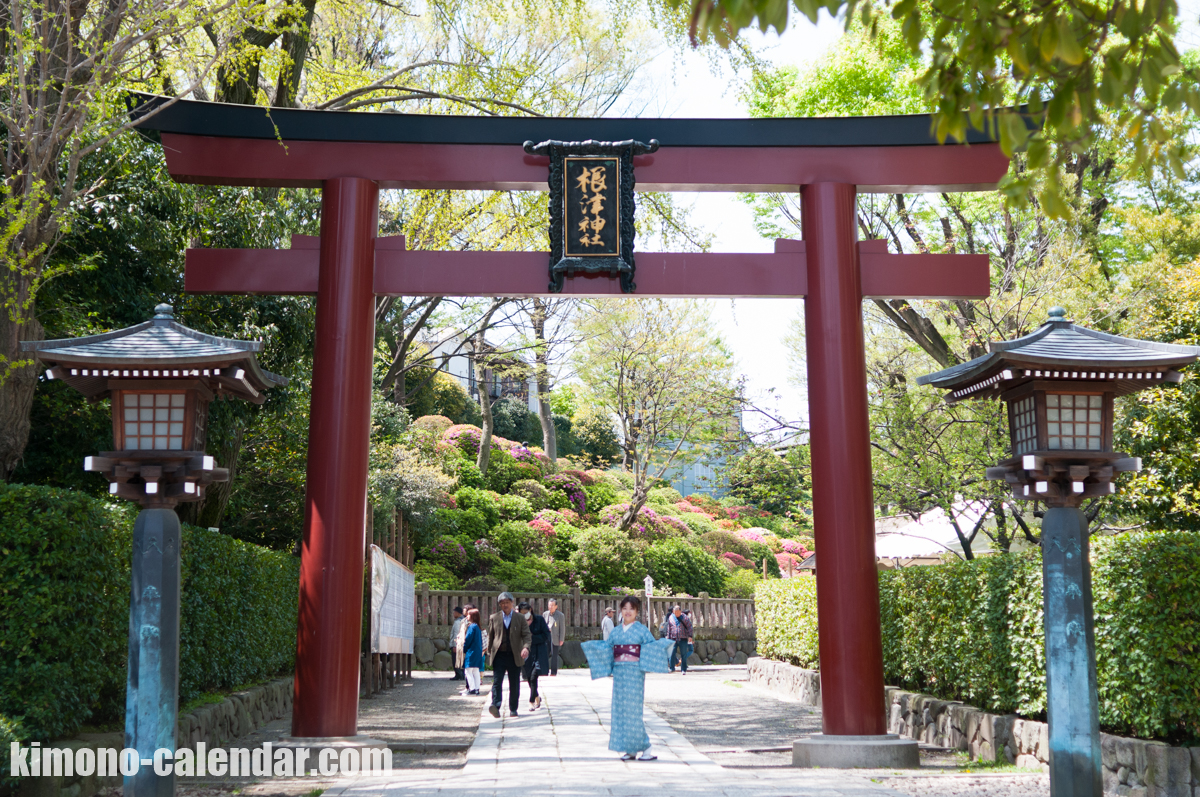 2016年4月15日@根津神社