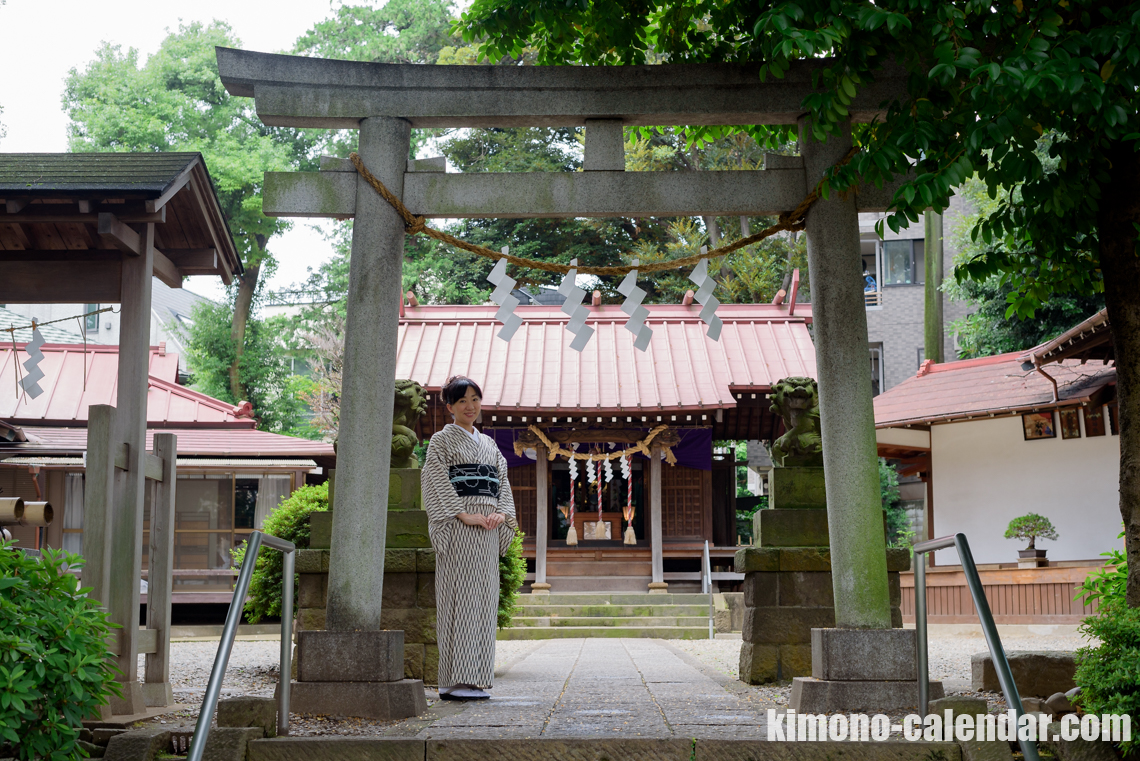 2016年6月20日@弦巻神社