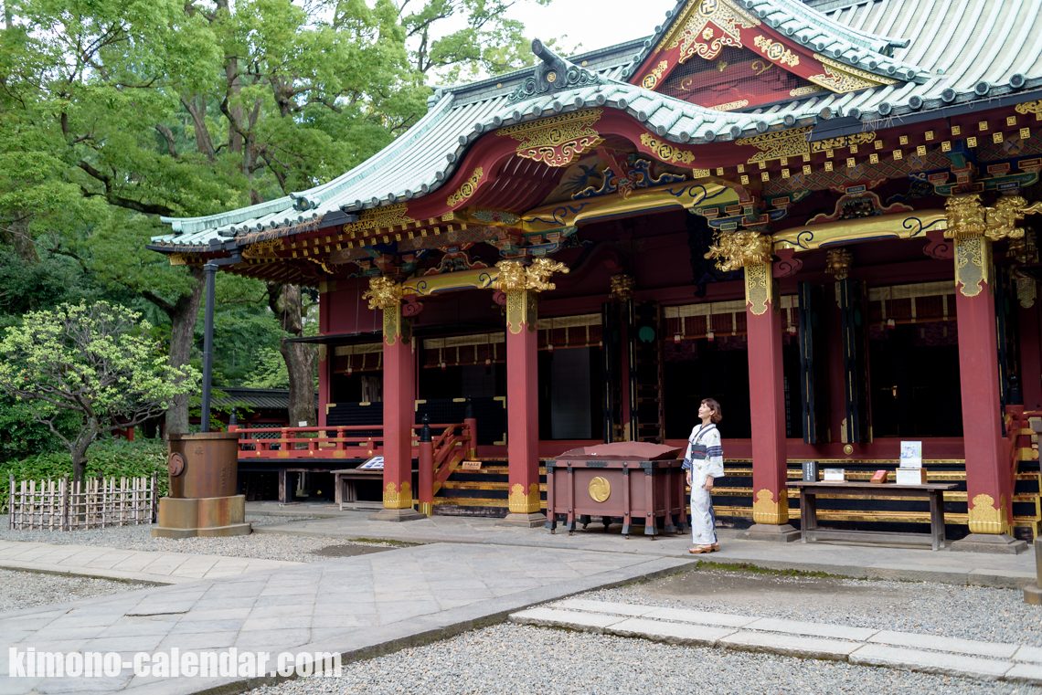 2016年8月1日@根津神社