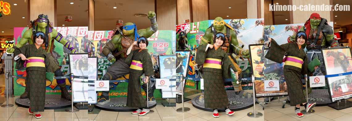 2016年9月6日@アリオ亀有 ミュータント・ニンジャ・タートルズ