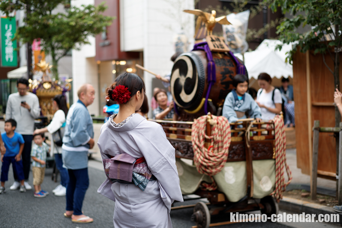 2016年9月18日@神楽坂 山車