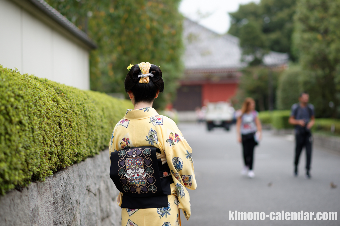 2016年10月5日@浅草 銭塚地蔵堂 日本髪