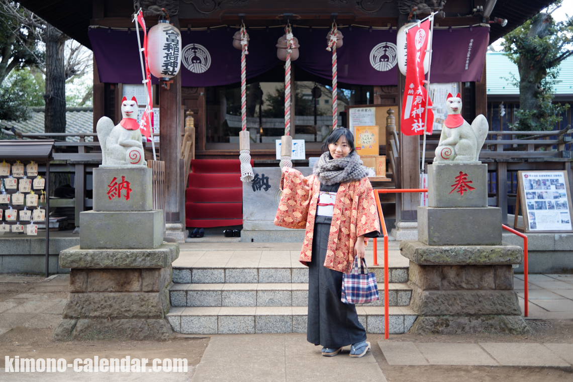 2017年2月6日@久富稲荷神社