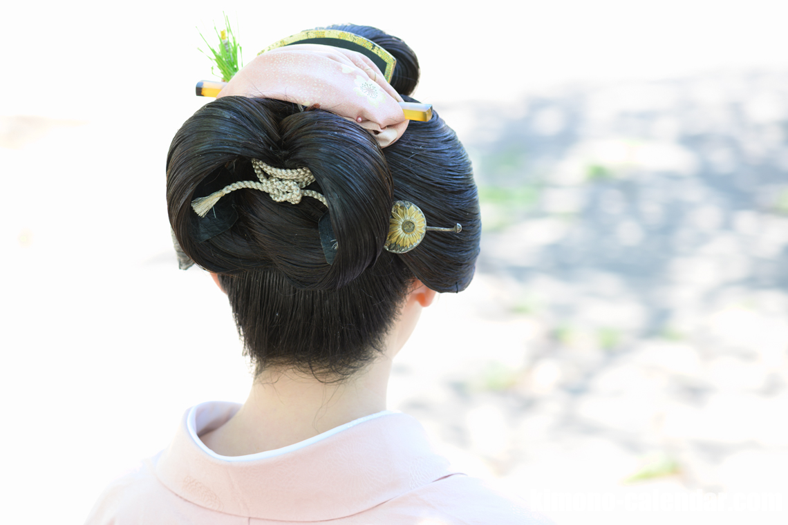 日本髪の女性 ハルカ